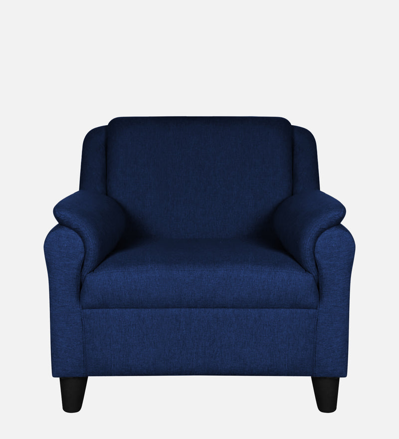 Madison leatherette and Fabric 1 seater Sofa