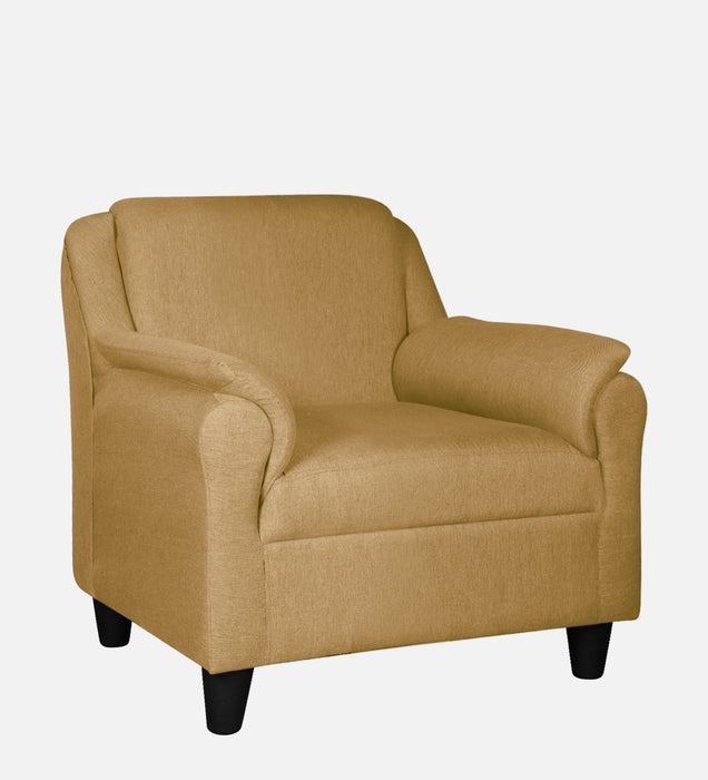 Madison leatherette and Fabric 1 seater Sofa