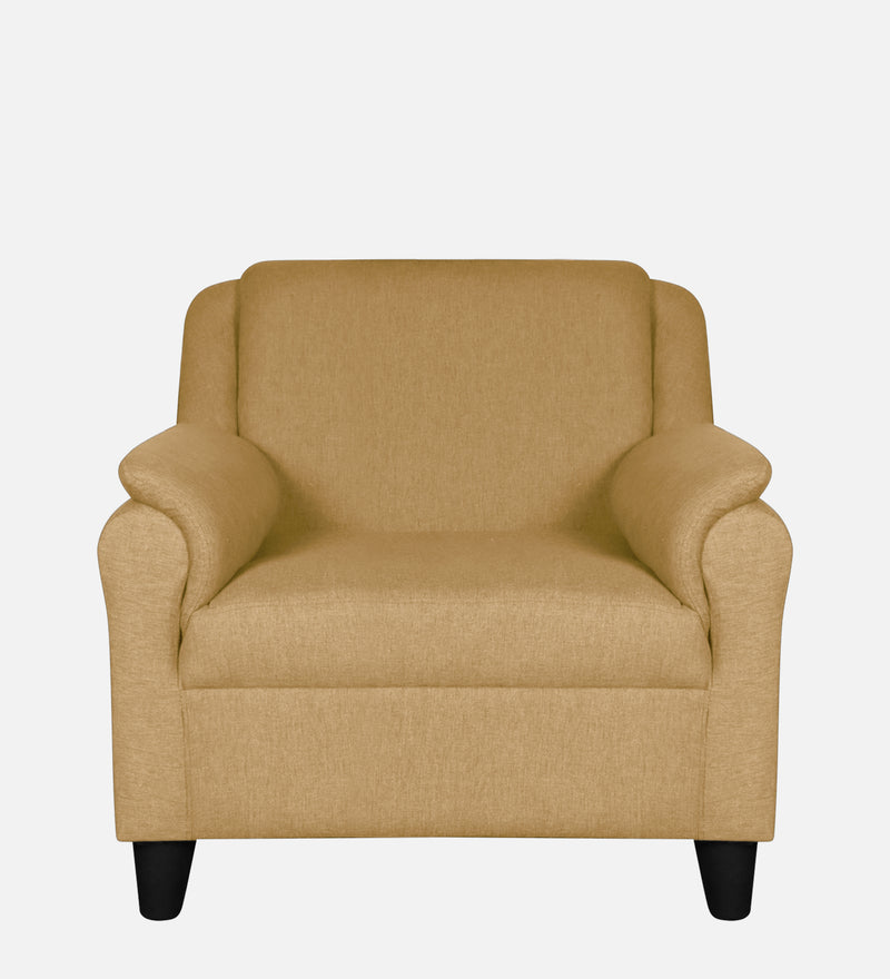 Madison leatherette and Fabric 1 seater Sofa