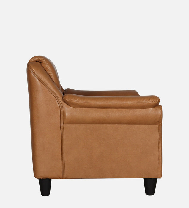 Madison leatherette and Fabric 1 seater Sofa