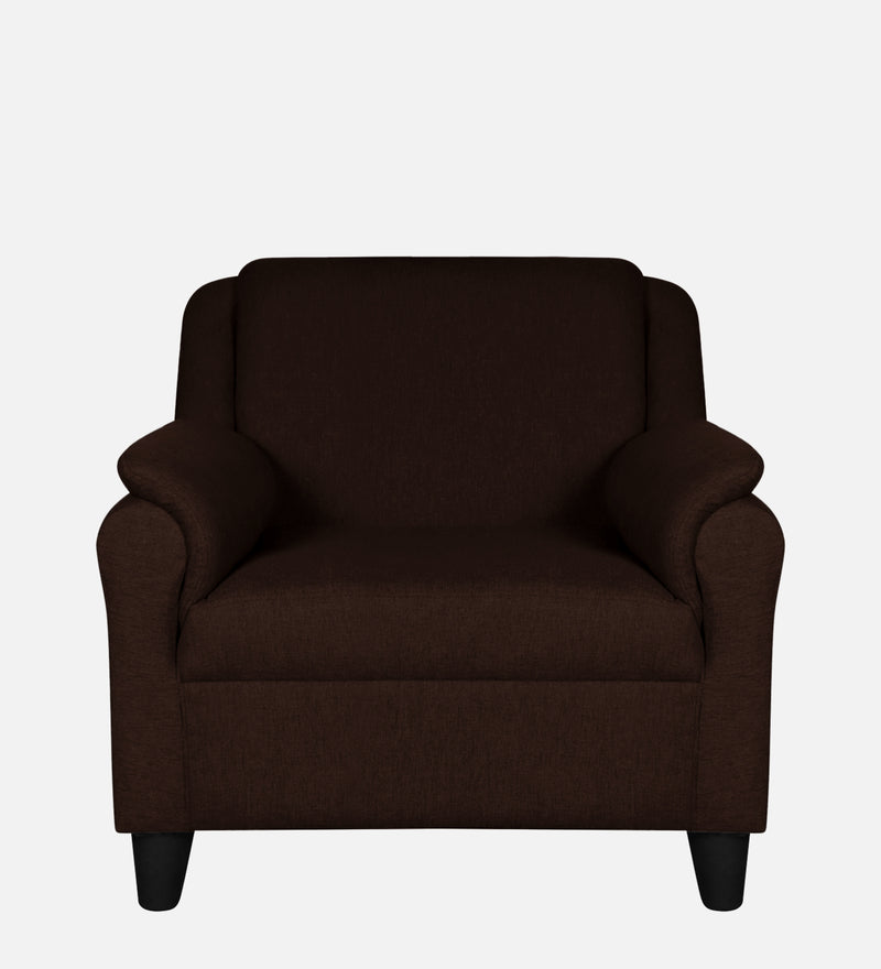 Madison leatherette and Fabric 1 seater Sofa