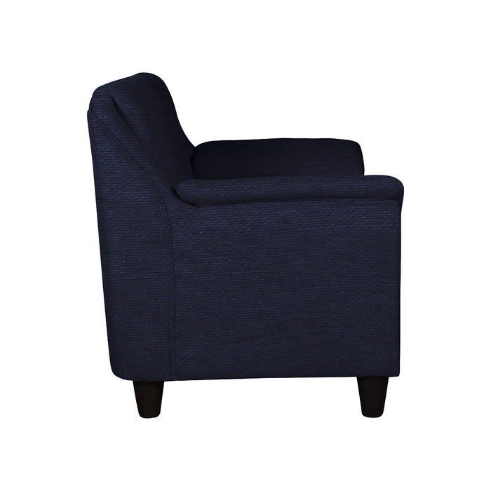 Madison leatherette and Fabric 1 seater Sofa