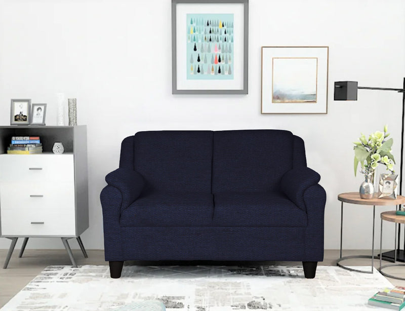 Madison leatherette and Fabric 2 seater Sofa