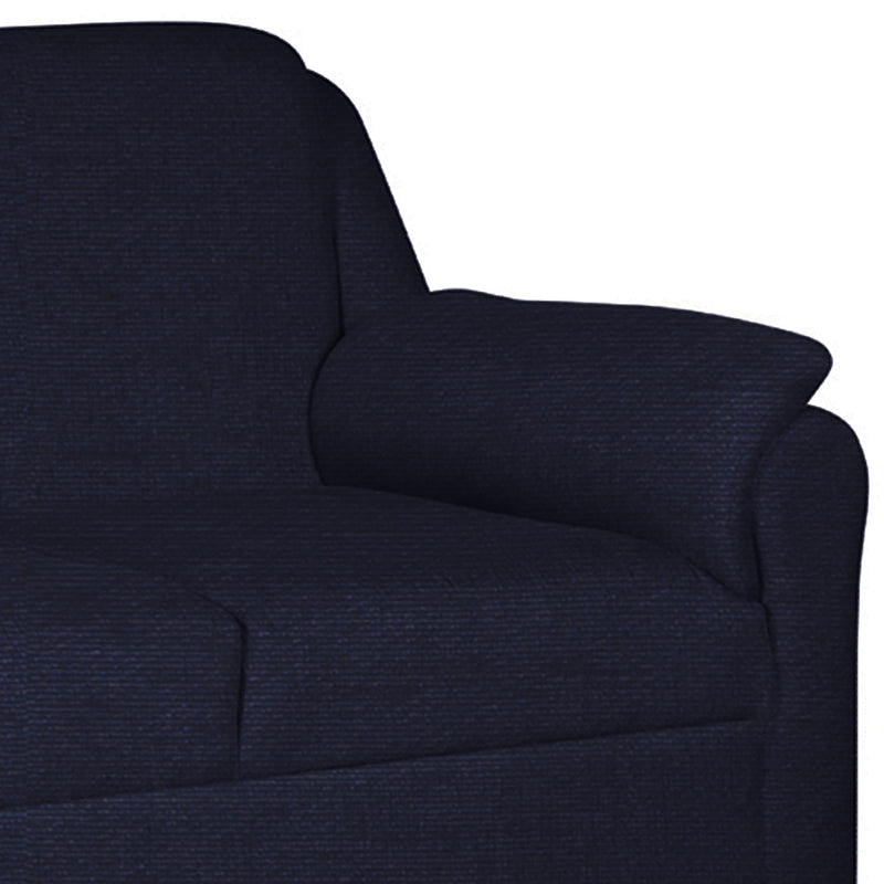 Madison leatherette and Fabric 2 seater Sofa