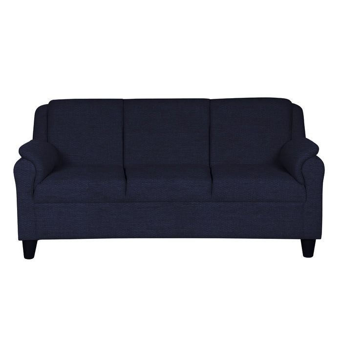 Madison leatherette and Fabric 3 seater Sofa