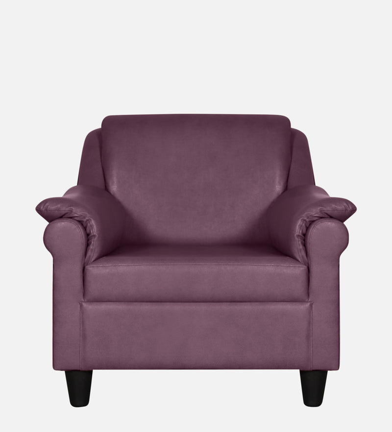 Madison leatherette and Fabric 1 seater Sofa
