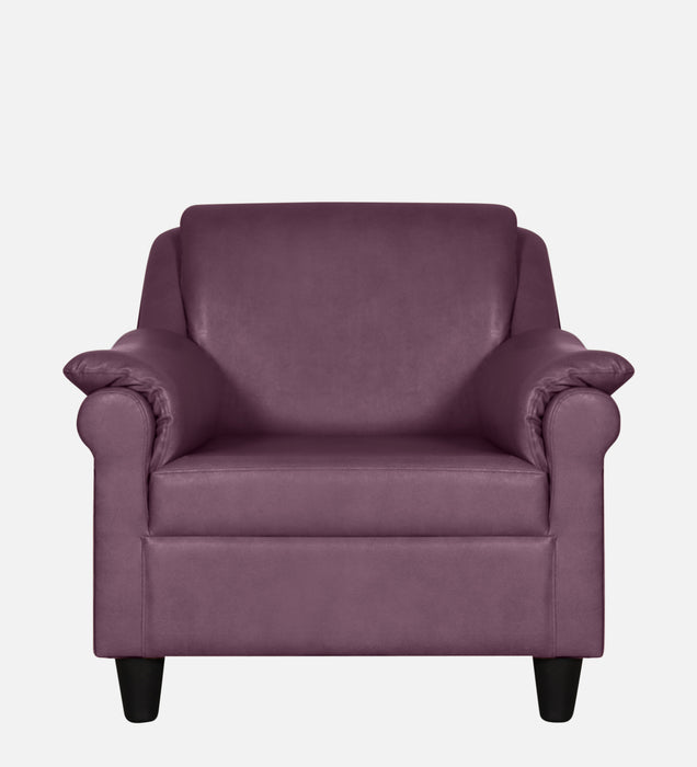 Madison leatherette and Fabric 1 seater Sofa