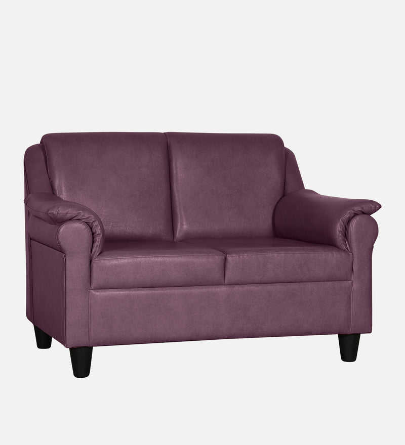 Madison leatherette and Fabric 2 seater Sofa
