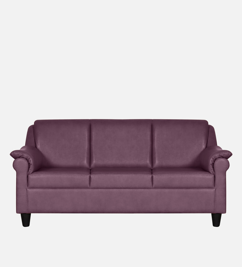 Madison leatherette and Fabric 3 seater Sofa
