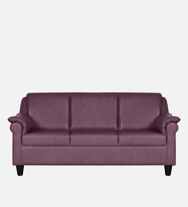 Madison leatherette and Fabric 3 seater Sofa