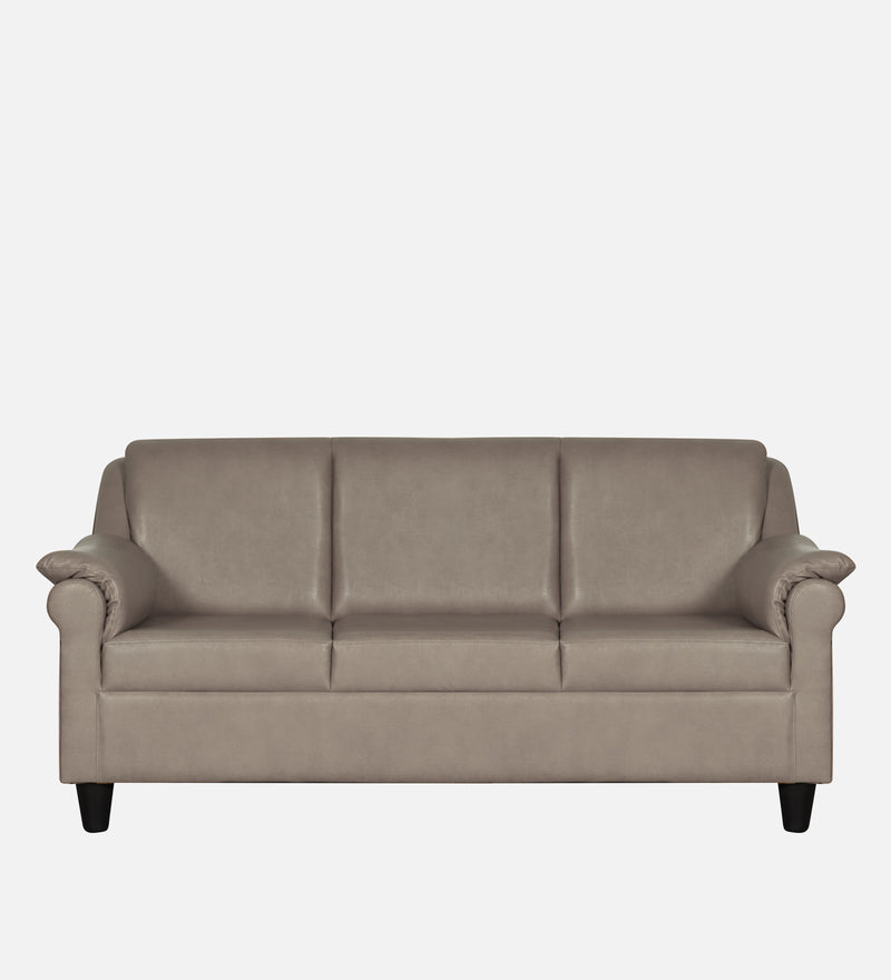 Madison leatherette and Fabric 3 seater Sofa