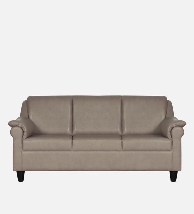 Madison leatherette and Fabric 3 seater Sofa