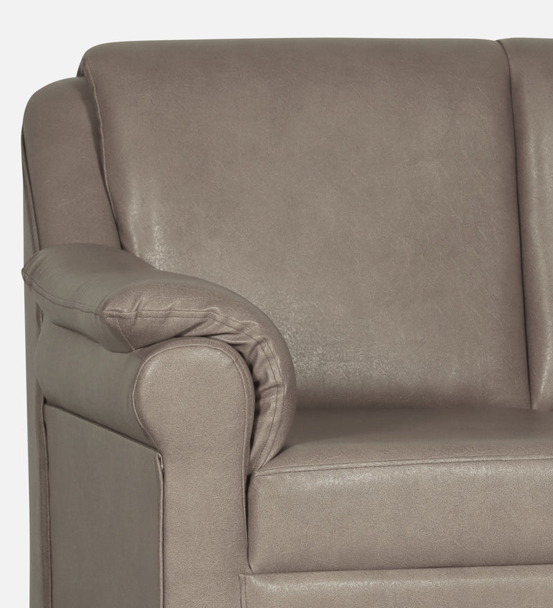 Madison leatherette and Fabric 3 seater Sofa