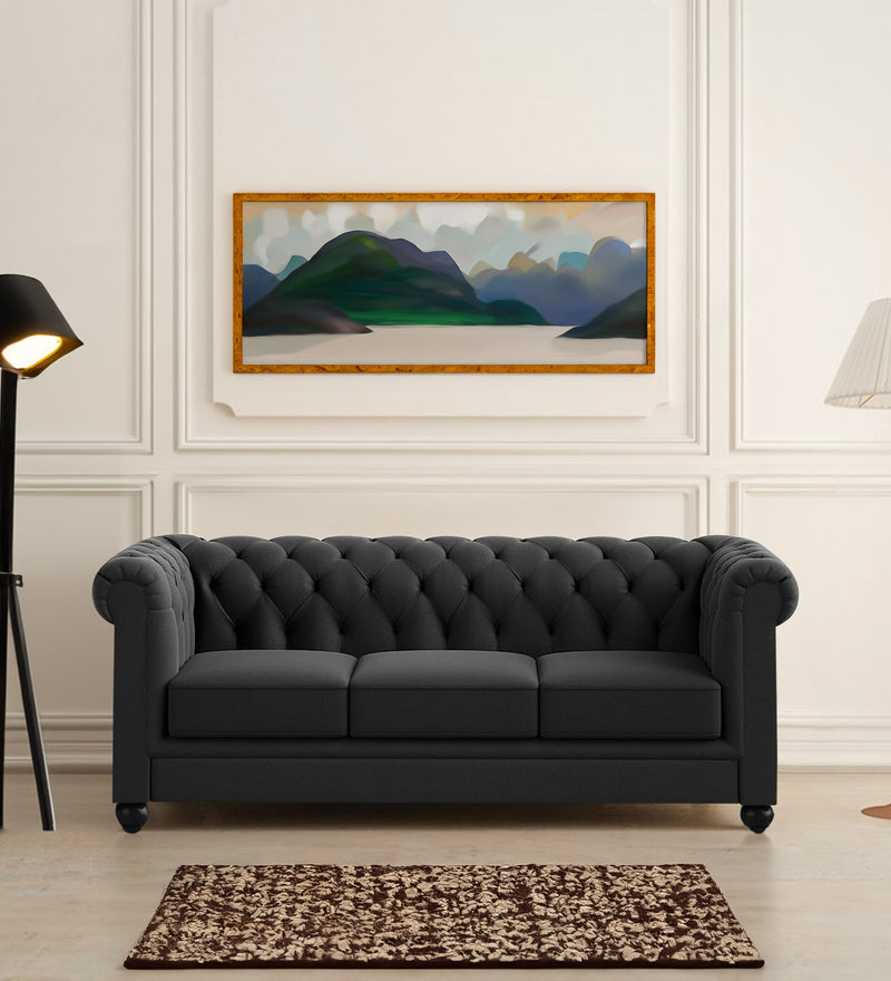 Manchester Fabric 3 Seater Sofa