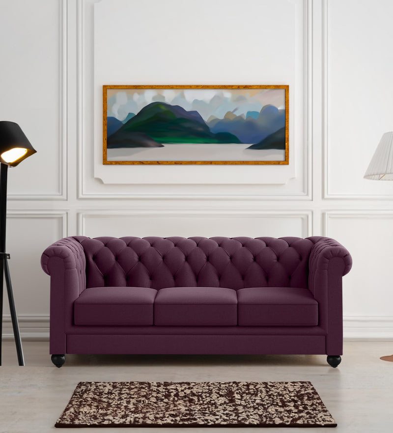 Manchester Fabric 3 Seater Sofa