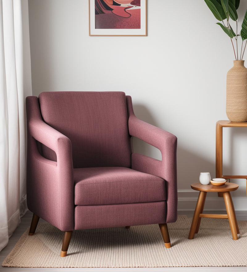 Mario Velvet Wing Chair