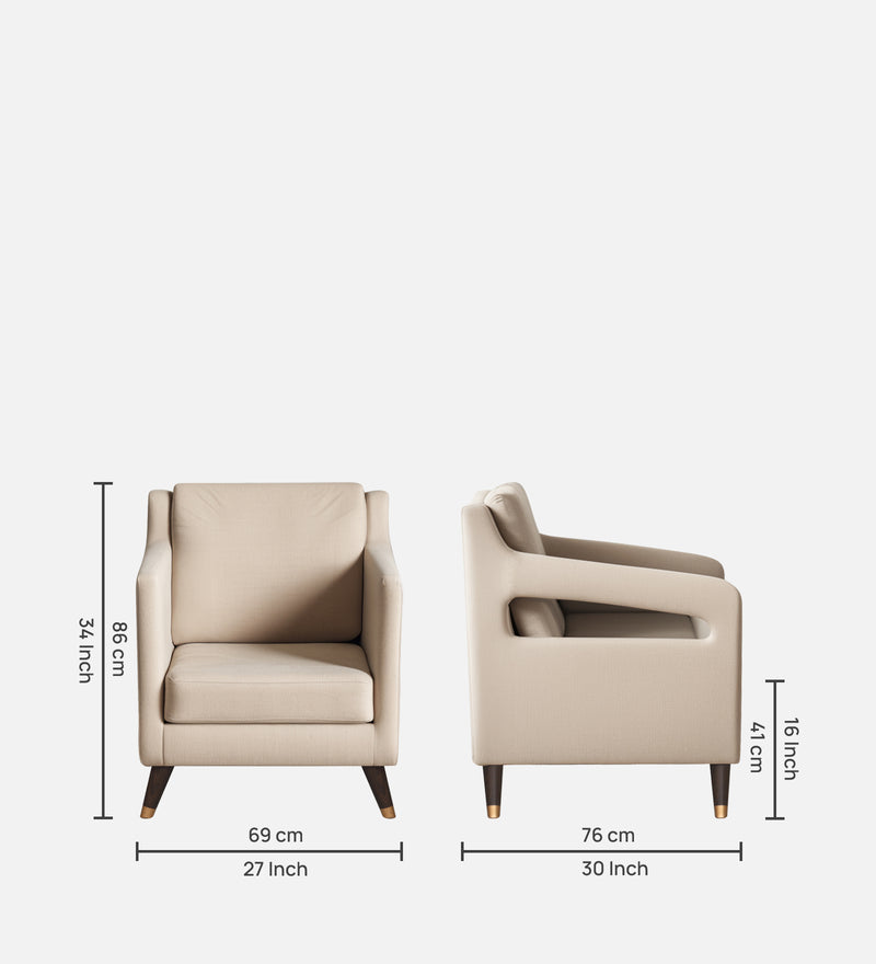 Mario Velvet Wing Chair