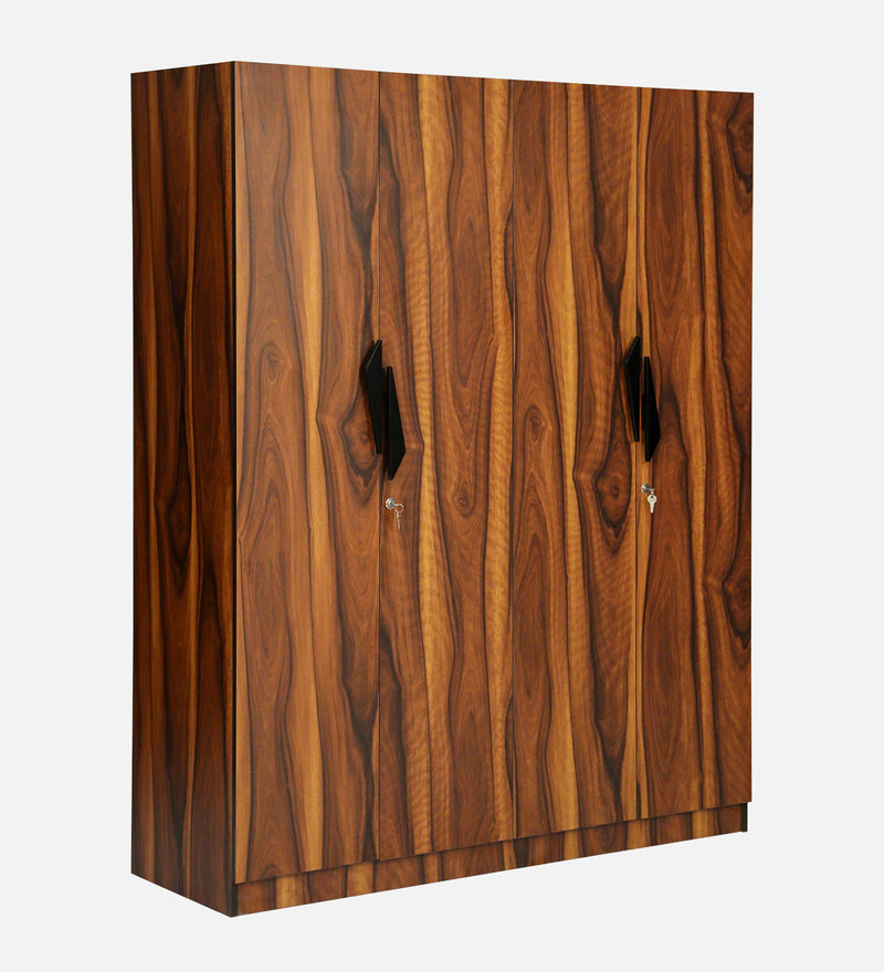 Maya 4 Door Wardrobe In Vintage Sheesham Colour