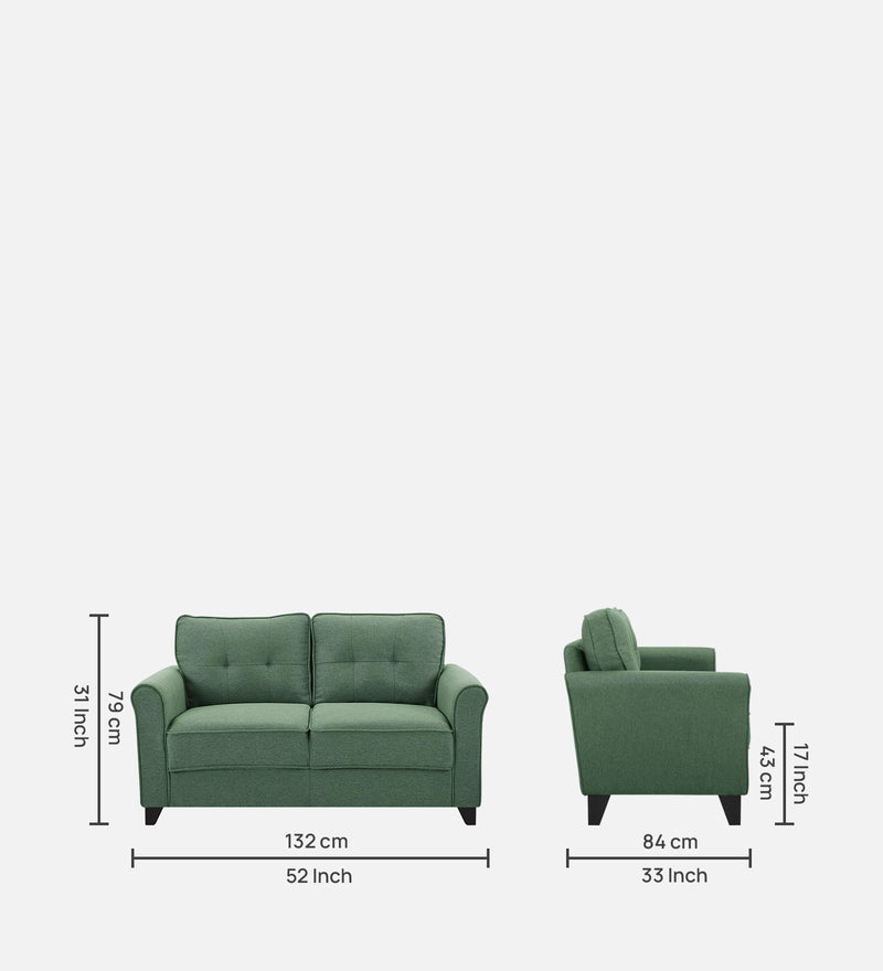 Miranda Fabric 2 Seater Sofa