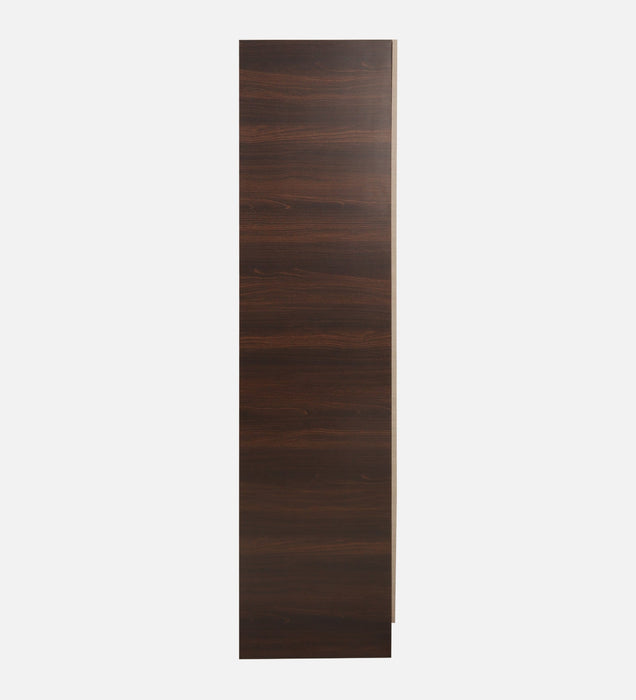 Trevi Mustang 4 Door Wardrobe- Dark Maple & White Stone