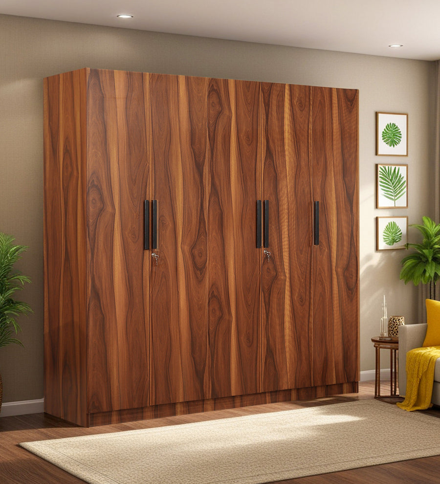 Mustang 5 Door wardrobe in Vintage Sheesham Colour