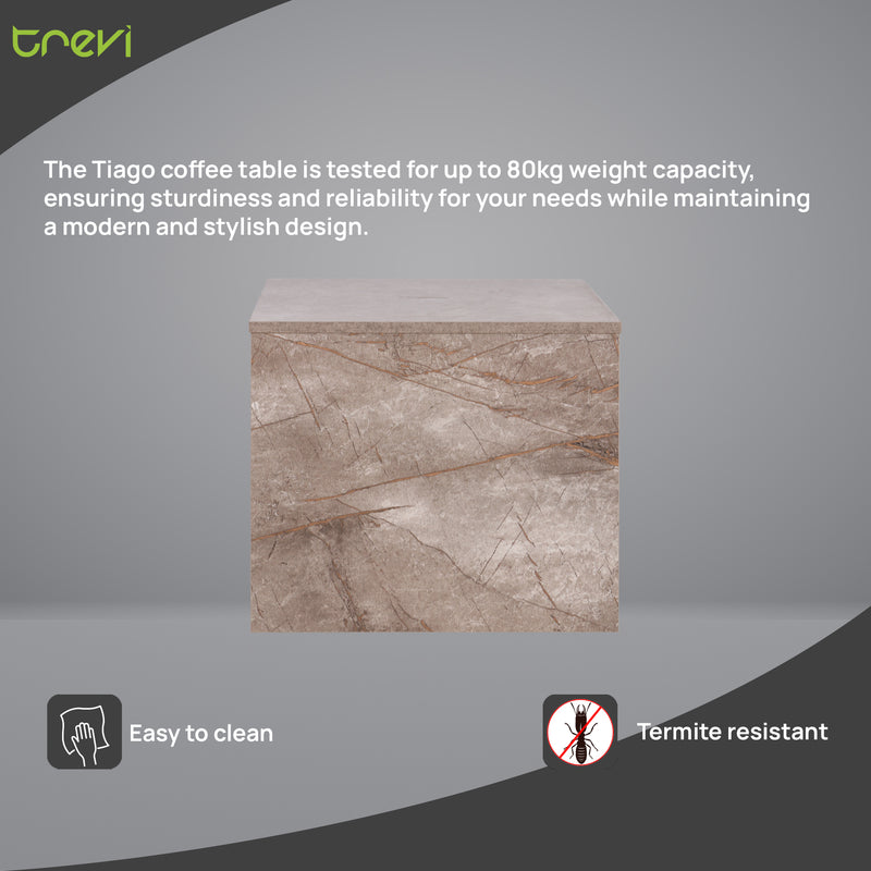 Tiago Coffee Table In Marble Colour