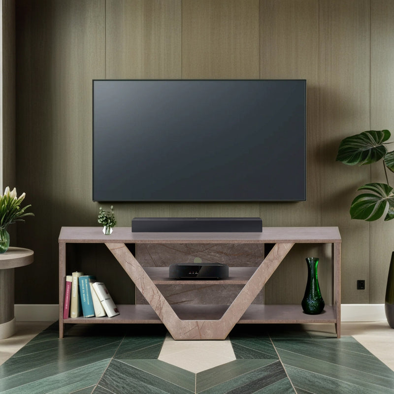 Tiago Tv Unit In Marble Finish Colour