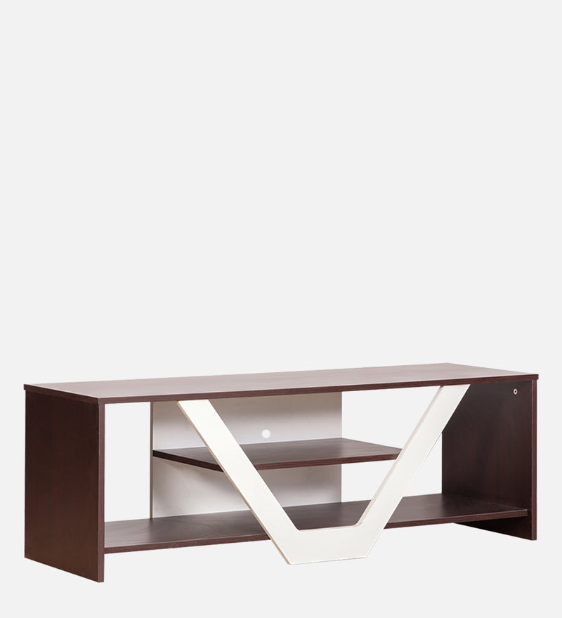 Nectar Tv Unit In Walnut & White Colour