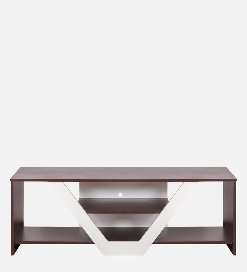 Nectar Tv Unit In Walnut & White Colour