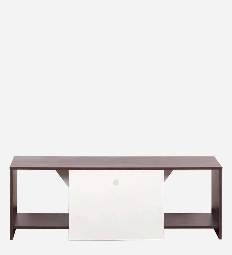 Nectar Tv Unit In Walnut & White Colour