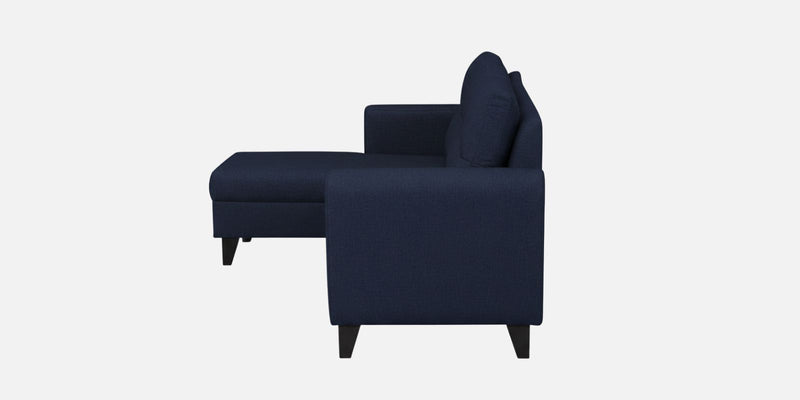 Norris Fabric LHS 6 Seater Sectional Sofa In Cool Cobalt Colour