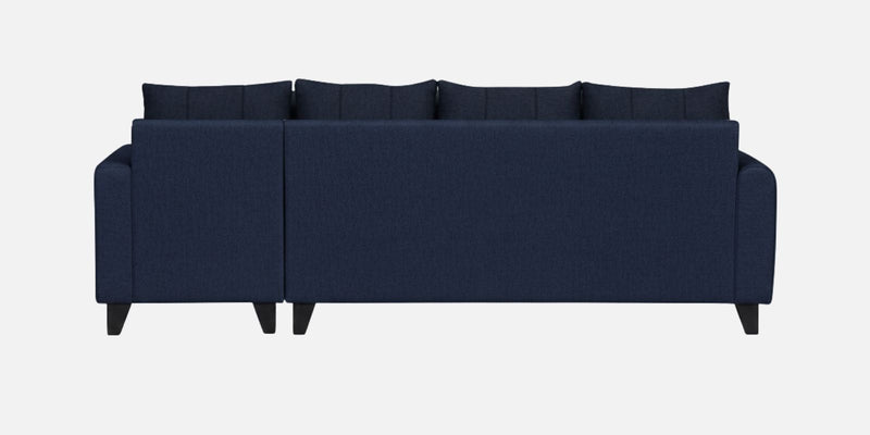 Norris Fabric RHS 6 Seater Sectional Sofa In Cool Cobalt Colour