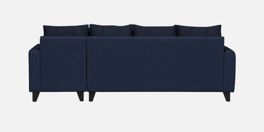 Norris Fabric RHS 6 Seater Sectional Sofa In Cool Cobalt Colour