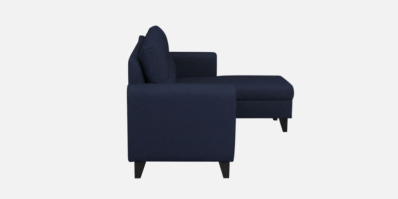 Norris Fabric RHS 6 Seater Sectional Sofa In Cool Cobalt Colour