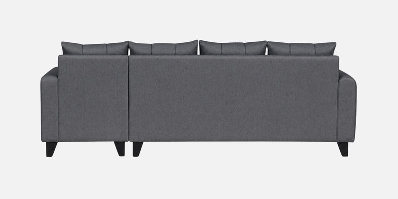 Norris Fabric RHS 6 Seater Sectional Sofa In Steel Grey Colour