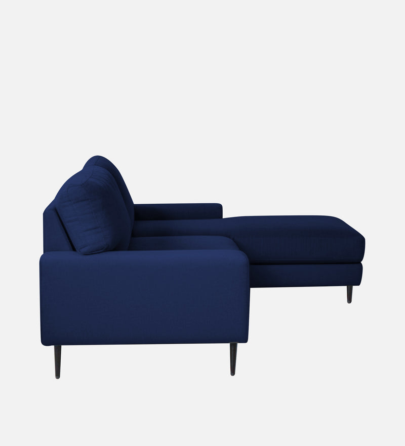 Ohana Velvet RHS Compact 5 Seater Sectional Fabric Sofa