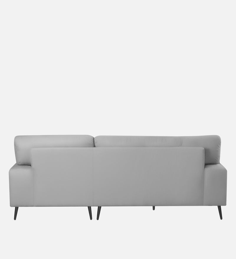 Ohana Velvet RHS Compact 5 Seater Sectional Fabric Sofa