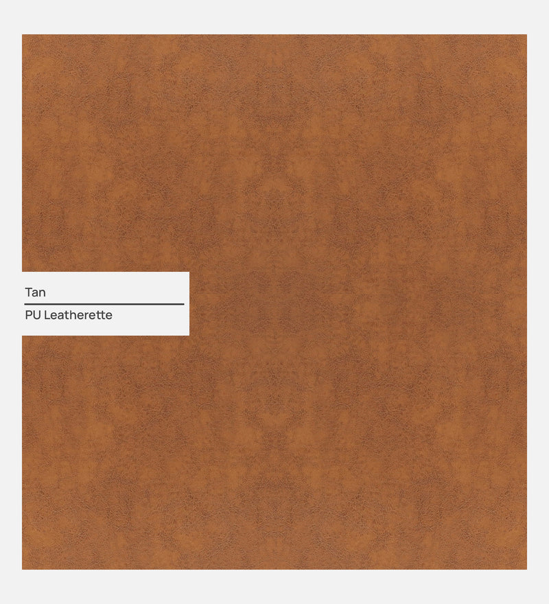 Olive Leatherette  2 Seater Sofa