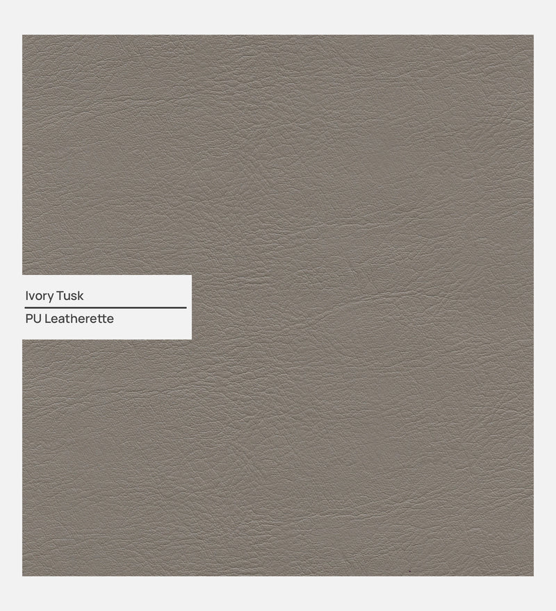 Olive Leatherette 3 Seater Sofa