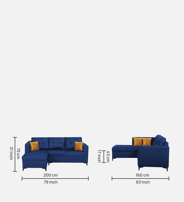 OMEGA Sectional Fabric Sofa 5 Seater