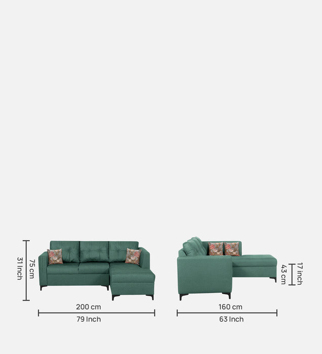 OMEGA Sectional Fabric Sofa 5 Seater