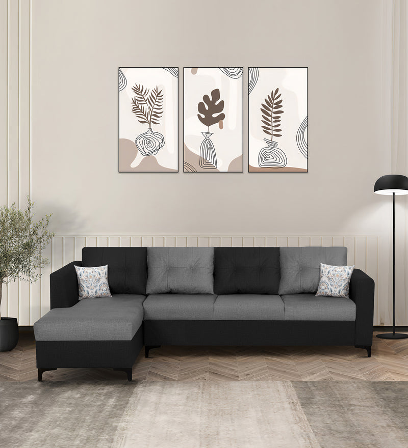 OMEGA Sectional Fabric Sofa 6 Seater