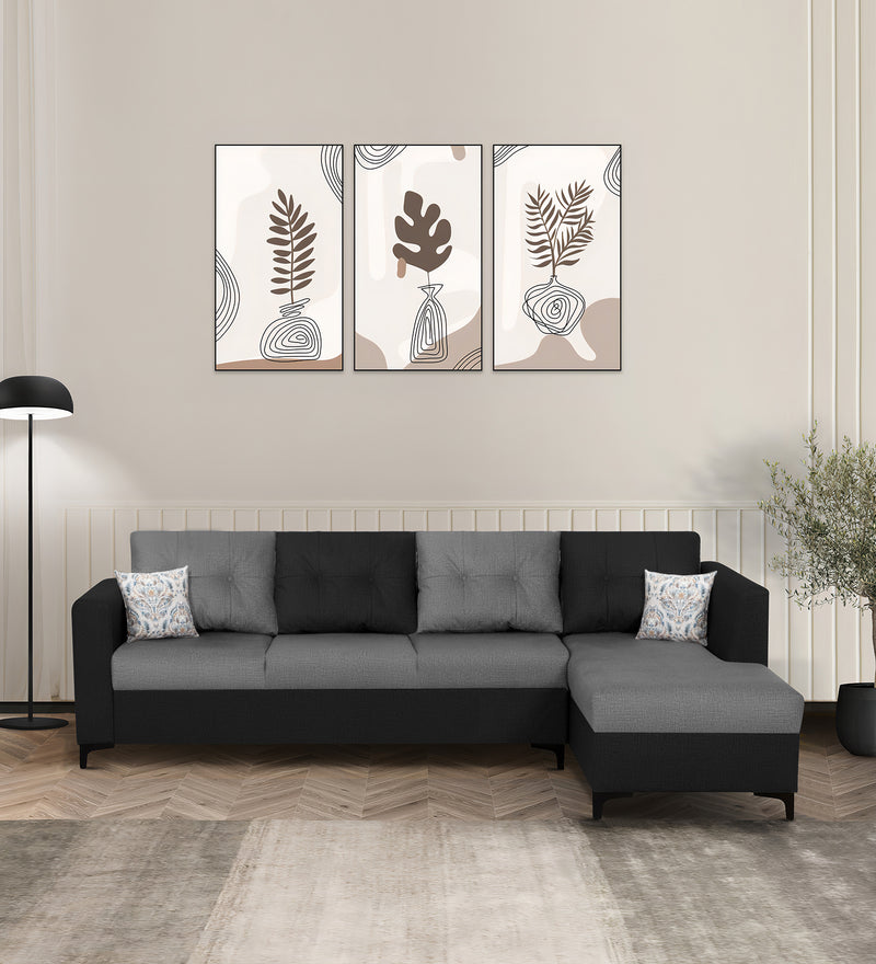 OMEGA Sectional Fabric Sofa 6 Seater