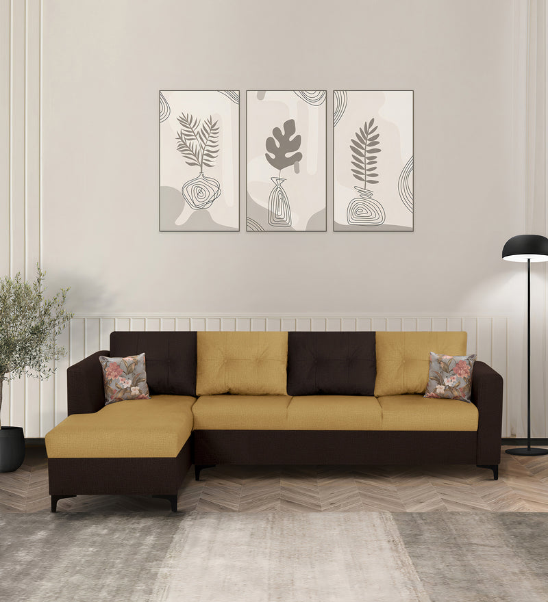 OMEGA Sectional Fabric Sofa 6 Seater