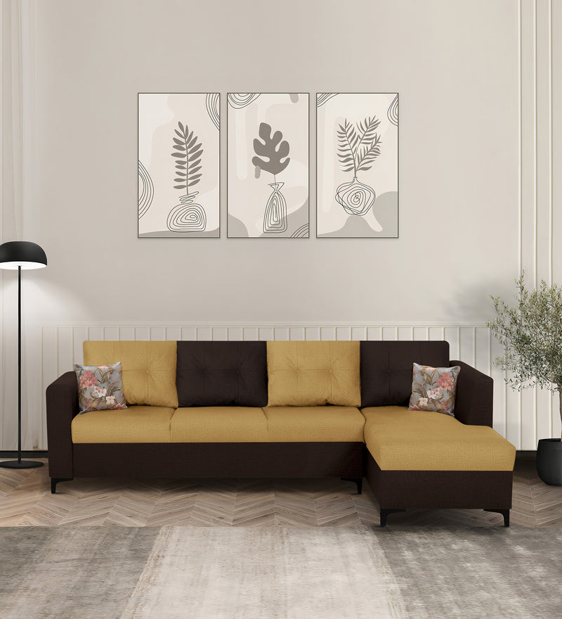 OMEGA Sectional Fabric Sofa 6 Seater