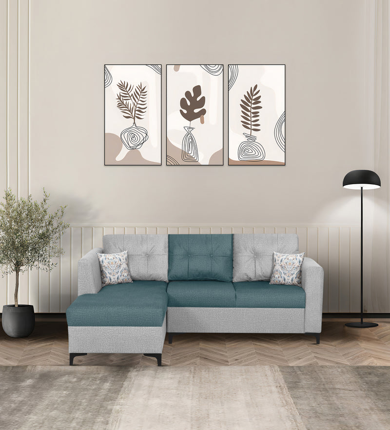 OMEGA Sectional Fabric Sofa 5 Seater