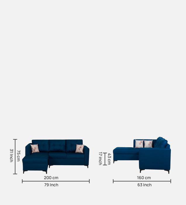 OMEGA Sectional Fabric Sofa 5 Seater