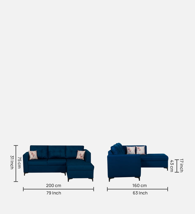 OMEGA Sectional Fabric Sofa 5 Seater