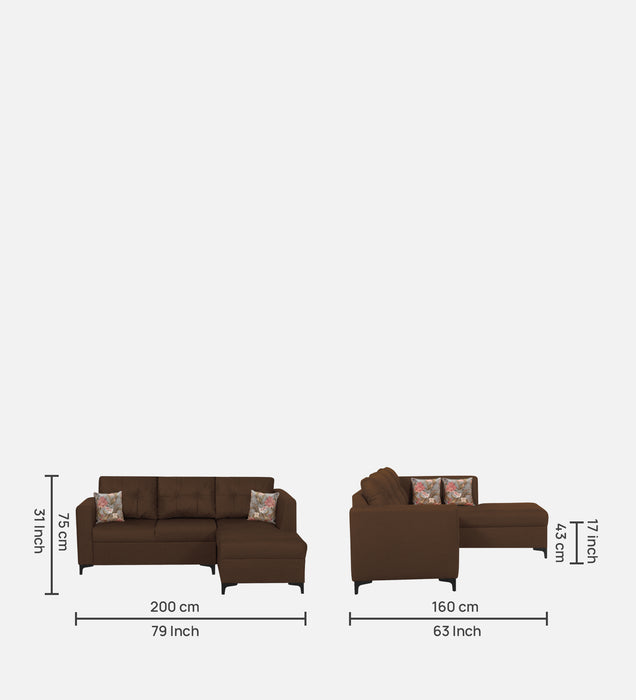 OMEGA Sectional Fabric Sofa 5 Seater