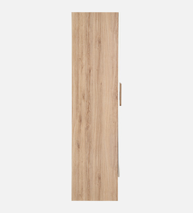 Opera 2 Door Wardrobe In Oak & Frosty White Colour